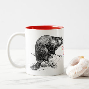 Canada Eh? Beaver Coffee tea cup mok