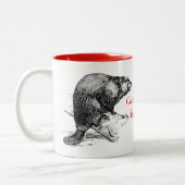 Canada Eh? Beaver Coffee tea cup mok (Links)