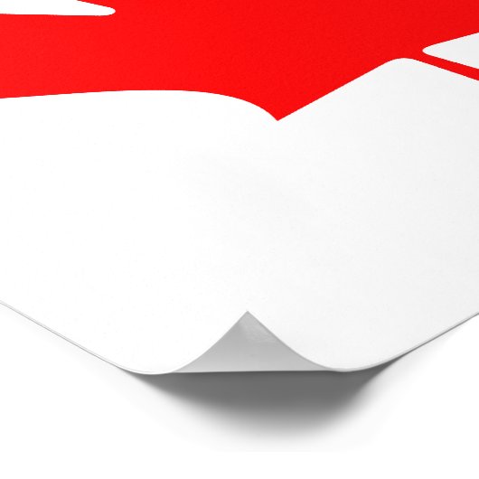 Canada Eh. Funny Canadian Pride Poster (Hoek)