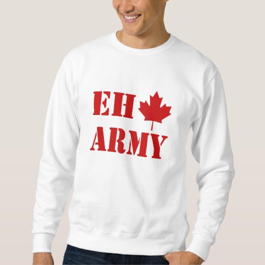 Canada Eh Leger Trui (Voorkant)