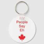 Canada eh sleutelhanger (Voorkant)