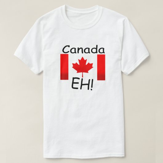 Canada-eh? T-shirt (Design voorkant)