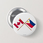 Canada en de Filipijnen Ronde Button 5,7 Cm (Voorkant /achterkant)