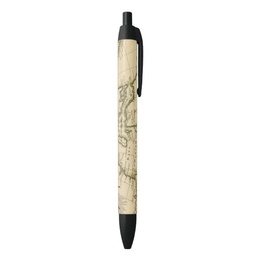 Canada en Groenland Zwarte Inkt Pen (Achterkant (Verticaal))