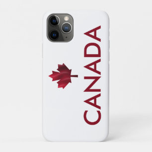 Canada en Red Maple Leaf Case-Mate iPhone Case