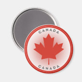 Canada Erfgoed Embleem Magneet (Voorkant / Achterkant)
