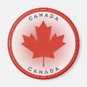 Canada Erfgoed Embleem Magneet (Voorkant)