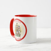 Canada Erfgoed Embleem Mok (Voorkant links)
