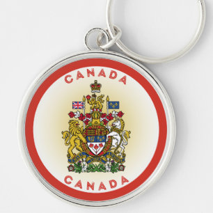 Canada Erfgoed Embleem Sleutelhanger