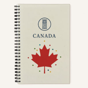 Canada Erfgoed & Esdoornblad Fotoarchief Journaal Notitieboek