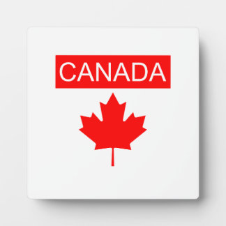 Canada Esdoornblad Fotoplaat