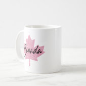 Canada Esdoornblad Koffiemok (Voorkant links)