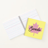 Canada Esdoornblad Notitieboek (Binnen)