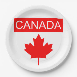 Canada Esdoornblad Papieren Bordje