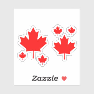 Canada Esdoornblad Vlag Embleem kampioen,canada,c Sticker