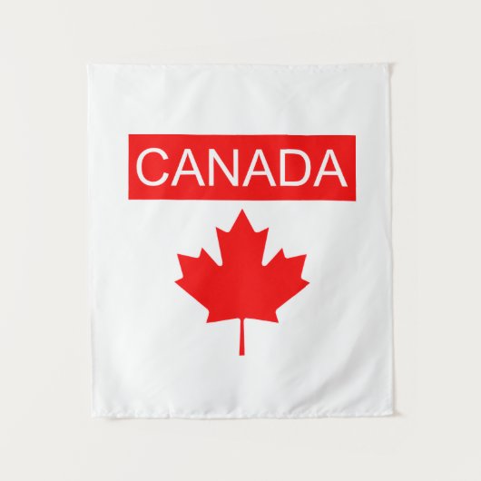 Canada Esdoornblad Wandkleed (Voorkant)