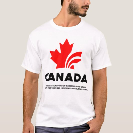 CANADA ESPEBLAD |  T-SHIRT (Voorkant)