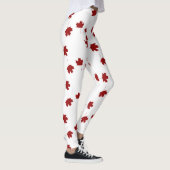 Canada esple leaf canada day print coole Leggings (Rechts)