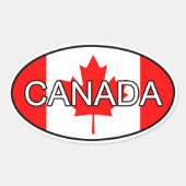 Canada Euro Sticker (Voorkant)