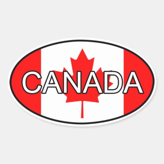 Canada Euro Sticker (Voorkant)