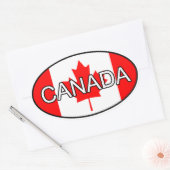Canada Euro Sticker (Envelop)
