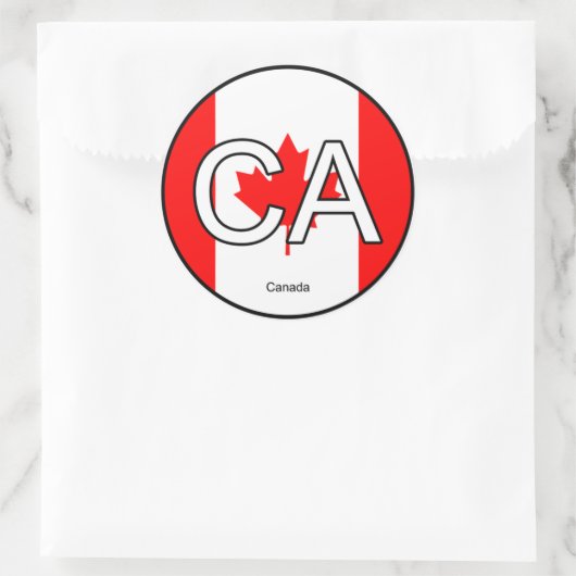 Canada Euro Sticker (Tas)