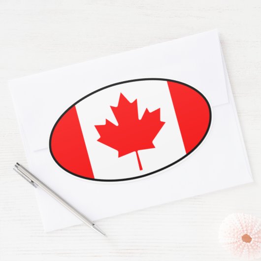 Canada Euro Sticker (Envelop)