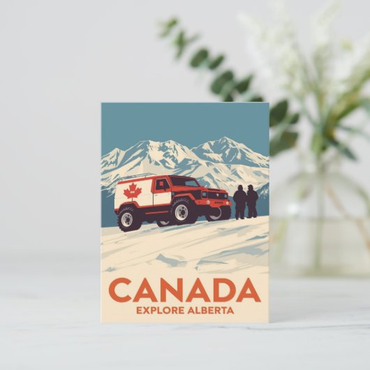 Canada Explore Alberta Off-Road Adventure Briefkaart (Staand voorkant)