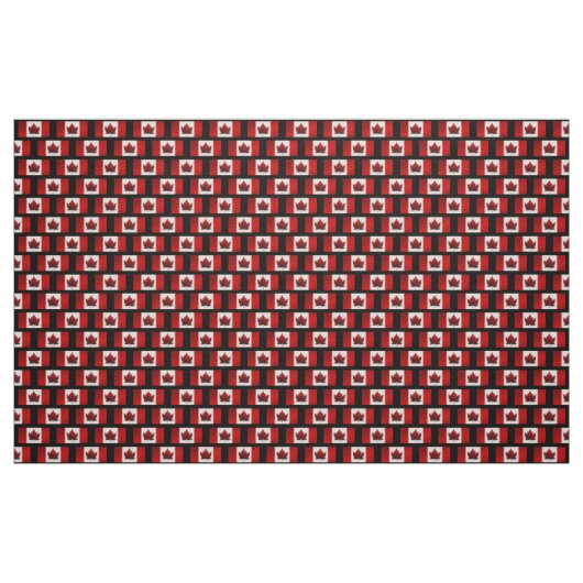 Canada Fabric Canada Flag Fabric Gepersonaliseerd Stof (Fat Quarter)