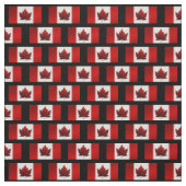 Canada Fabric Canada Flag Fabric Gepersonaliseerd Stof (Swatch)