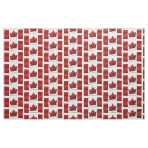 Canada Fabric Canada Flag Fabric Gepersonaliseerd Stof