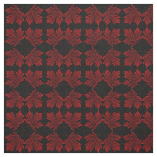 Canada Fabric Canada Flag Fabric Gepersonaliseerd  Stof (Swatch)