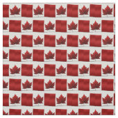 Canada Fabric Canada Flag Fabric Gepersonaliseerd Stof (Swatch)