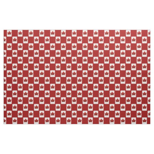 Canada Fabric Canada Flag Fabric Gepersonaliseerd Stof (Yard (91,4 cm))