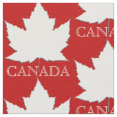 Canada Fabric Canada Flag Fabric Gepersonaliseerd Stof (Close Up)