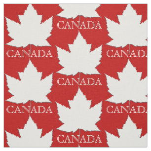 Canada Fabric Canada Flag Fabric Gepersonaliseerd Stof