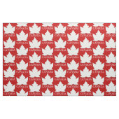 Canada Fabric Canada Flag Fabric Gepersonaliseerd Stof (Fat Quarter)