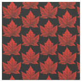 Canada Fabric Canada Flag Fabric Gepersonaliseerd  Stof (Close Up)