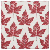 Canada Fabric Canada Flag Fabric Gepersonaliseerd Stof (Swatch)