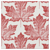Canada Fabric Canada Flag Fabric Gepersonaliseerd Stof (Close Up)