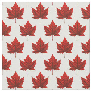 Canada Fabric Canada Maple Leaf Fabric Flag Fabric Stof