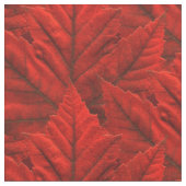 Canada Fabric Canada Maple Leaf Fabric Flag Fabric Stof (Close Up)