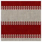 Canada Fabric Canada Maple Leaf Fabric Flag Fabric Stof (Close Up)