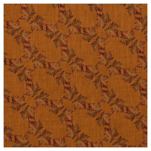 Canada Fabric Maple Leaf Fabric Yellow Fabric Stof (Swatch)