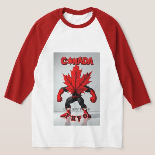 Canada FAFO Raglan T-shirt (Laagn)