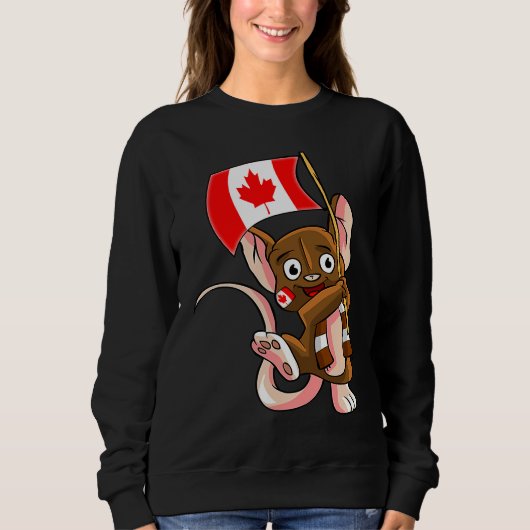 Canada Fan Mouse Trui (Voorkant)
