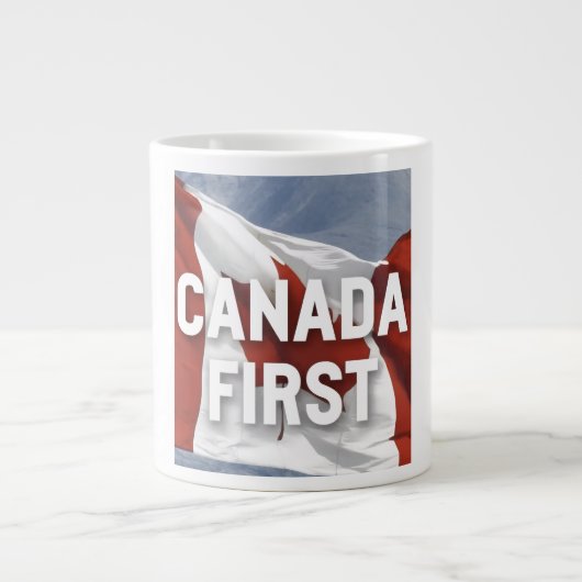 Canada first. Conservative Party Canada Grote Koffiekop (Voorkant)