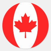 Canada Fisheye Sticker (Voorkant)