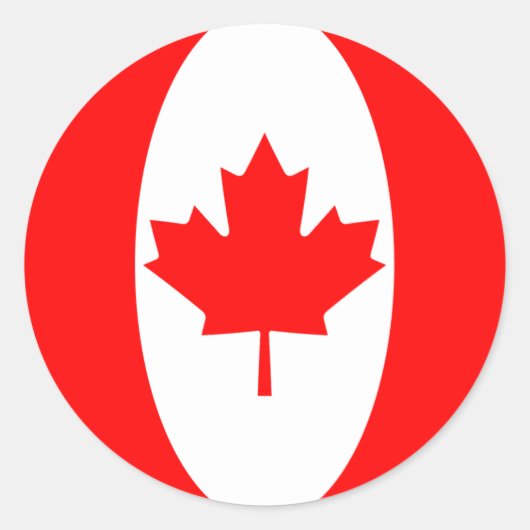 Canada Fisheye Sticker (Voorkant)