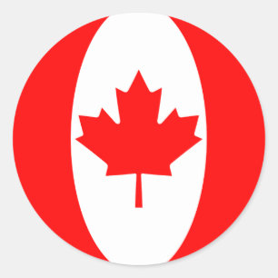Canada Fisheye Sticker